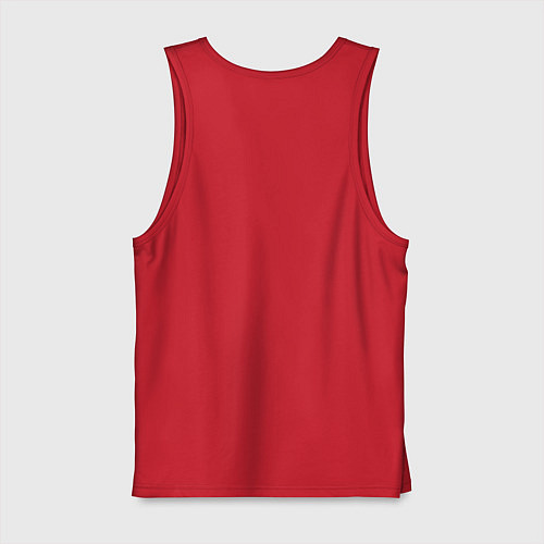 Мужская майка Босс White / Красный – фото 2