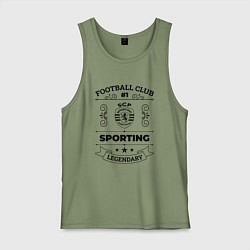 Мужская майка Sporting: Football Club Number 1 Legendary