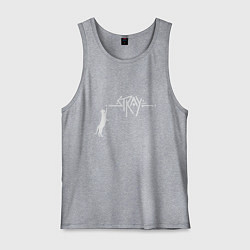 Майка мужская хлопок Stray Street, цвет: меланж
