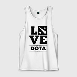 Мужская майка Dota love classic