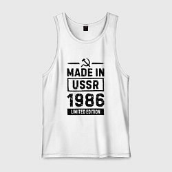 Мужская майка Made in USSR 1986 limited edition