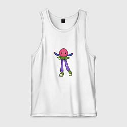 Мужская майка Хиппи земляничка