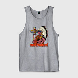 Мужская майка Суровый индеец