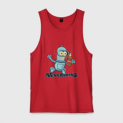 Майка мужская хлопок Little Bender, цвет: красный