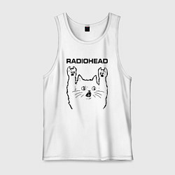 Мужская майка Radiohead - rock cat