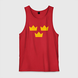 Мужская майка Шведский хоккей