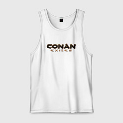 Мужская майка Conan exiles logo