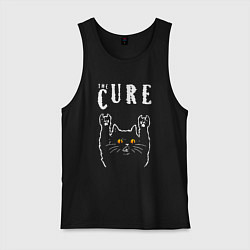 Мужская майка The Cure rock cat