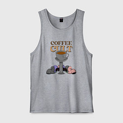 Мужская майка Культ кофе