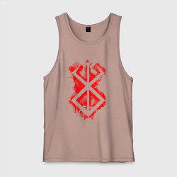 Мужская майка Клеймо жертвы - брызги - гатс