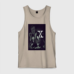 Мужская майка X poster