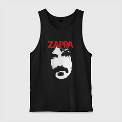 Майка мужская хлопок Frank Zappa, цвет: черный