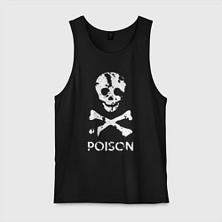 Мужская майка Poison sign