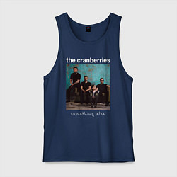 Майка мужская хлопок The Cranberries rock, цвет: тёмно-синий