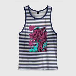 Мужская майка Евангелион eva-01 neon genesis