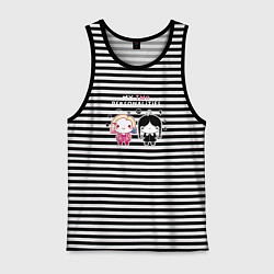 Мужская майка Nevermore Уэнздей и Энид Синклер