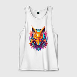 Мужская майка Кибер лиса