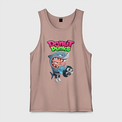 Майка мужская хлопок Немо, цвет: пыльно-розовый