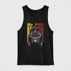 Мужская майка Mr pug