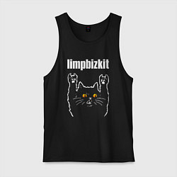 Мужская майка Limp Bizkit rock cat