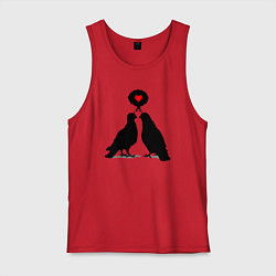 Мужская майка Birds love