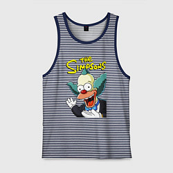 Мужская майка Krusty the clown