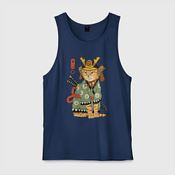Мужская майка Samurai battle cat