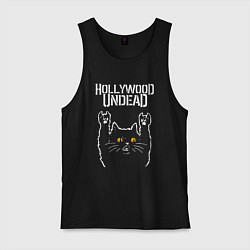 Мужская майка Hollywood Undead rock cat