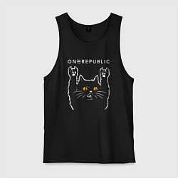 Мужская майка OneRepublic rock cat