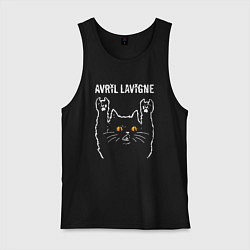 Мужская майка Avril Lavigne rock cat