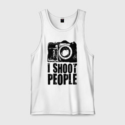 Мужская майка Shoot photographer