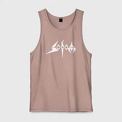 Майка мужская хлопок Sodom, цвет: пыльно-розовый