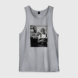 Майка мужская хлопок Old Gangstars, цвет: меланж