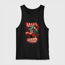 Майка мужская хлопок Твое тело, цвет: черный