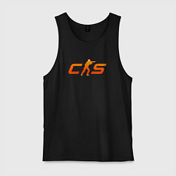 Мужская майка CS 2 orange logo