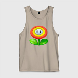 Мужская майка Цветок Марио