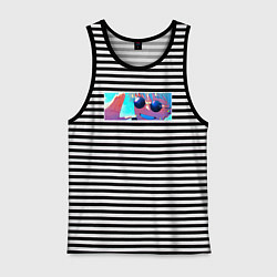 Мужская майка Сатору годжо в очках