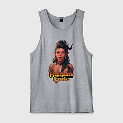 Мужская майка Karlah - Baldurs gate - ahegao