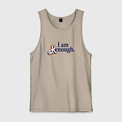 Мужская майка I am kenough - барби
