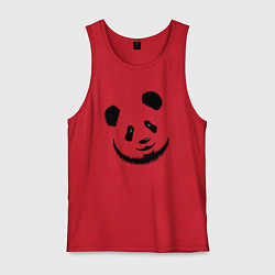 Мужская майка Голова милой панды