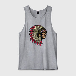 Мужская майка Гордый индеец