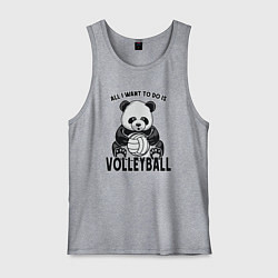 Мужская майка Panda volleyball