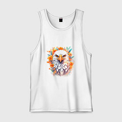 Мужская майка Орел в цветах