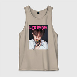 Мужская майка Lee Know Rock Star Stray Kids