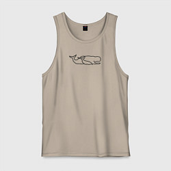 Мужская майка Два кита