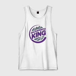 Мужская майка Sacramento king