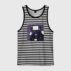 Мужская майка Funny Titan TV Man