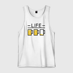 Мужская майка Life beer