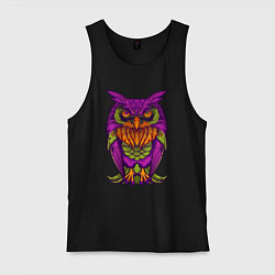 Мужская майка Purple owl