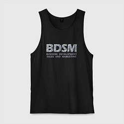 Мужская майка BDSM - business development sales and marketing